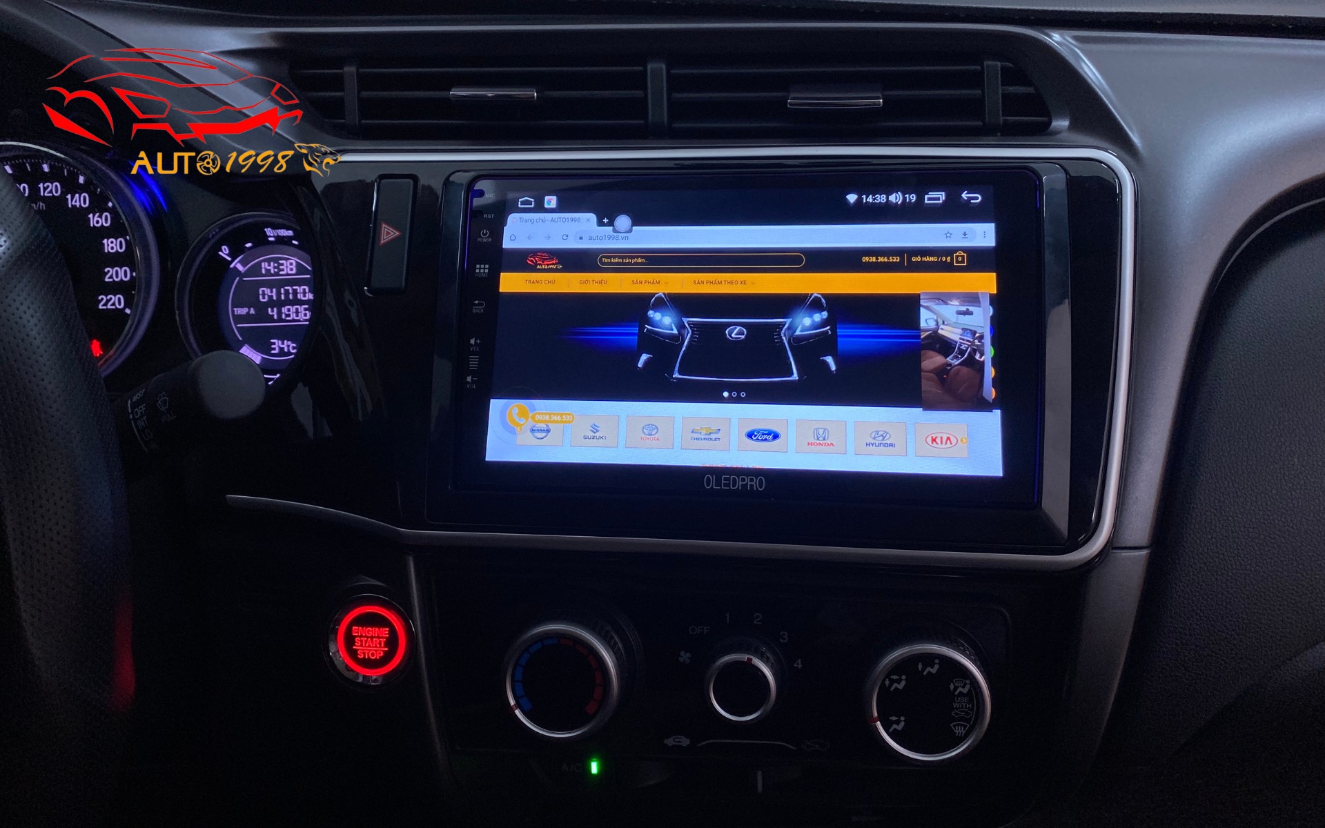 màn hình oledpro x4