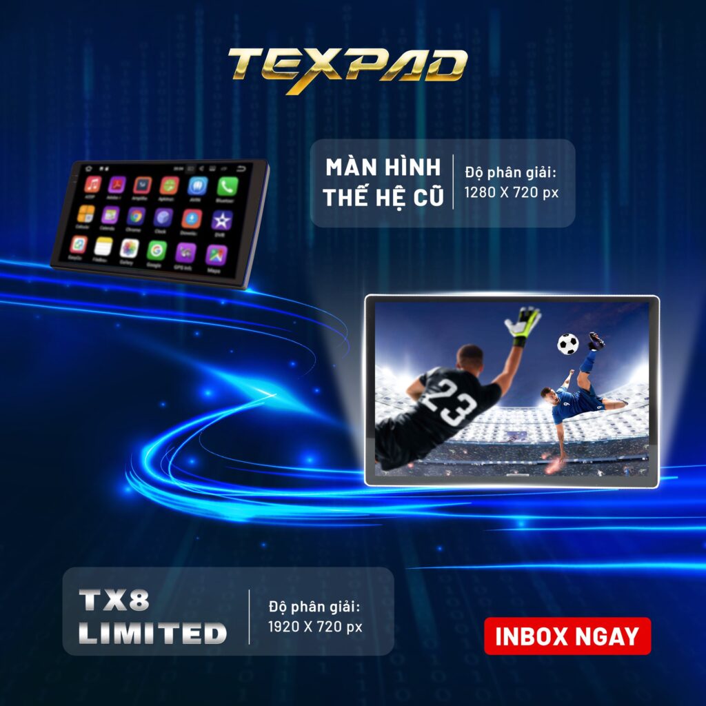 màn hình texpad, màn hình texpad 13 inch, màn hình texpad tx8, màn hình android ô tô 13 inch, texpad 13 inch, màn hình android ô tô, màn hình texpad q7, màn hình texpad tx8 Eco