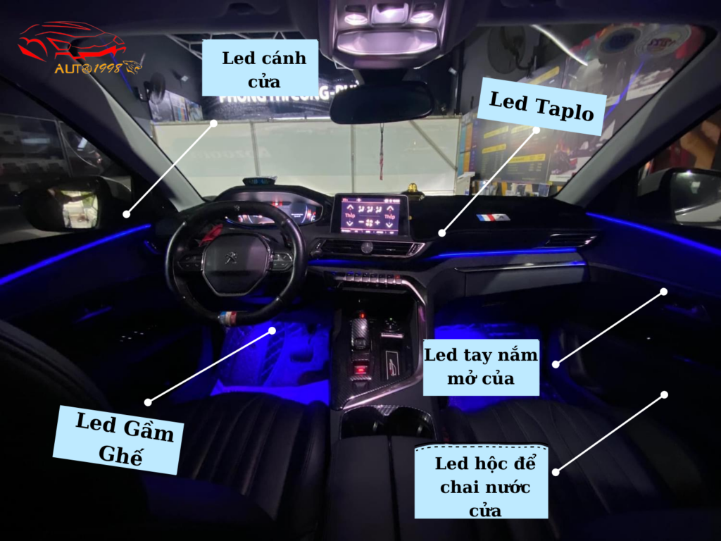 led nội thất v2, led viền nội thất v2, bộ led viền nội thất, led viền nội thất oto, led viền nội thất ô tô v2, đèn led nội thất ô tô, giá led nội thất v2