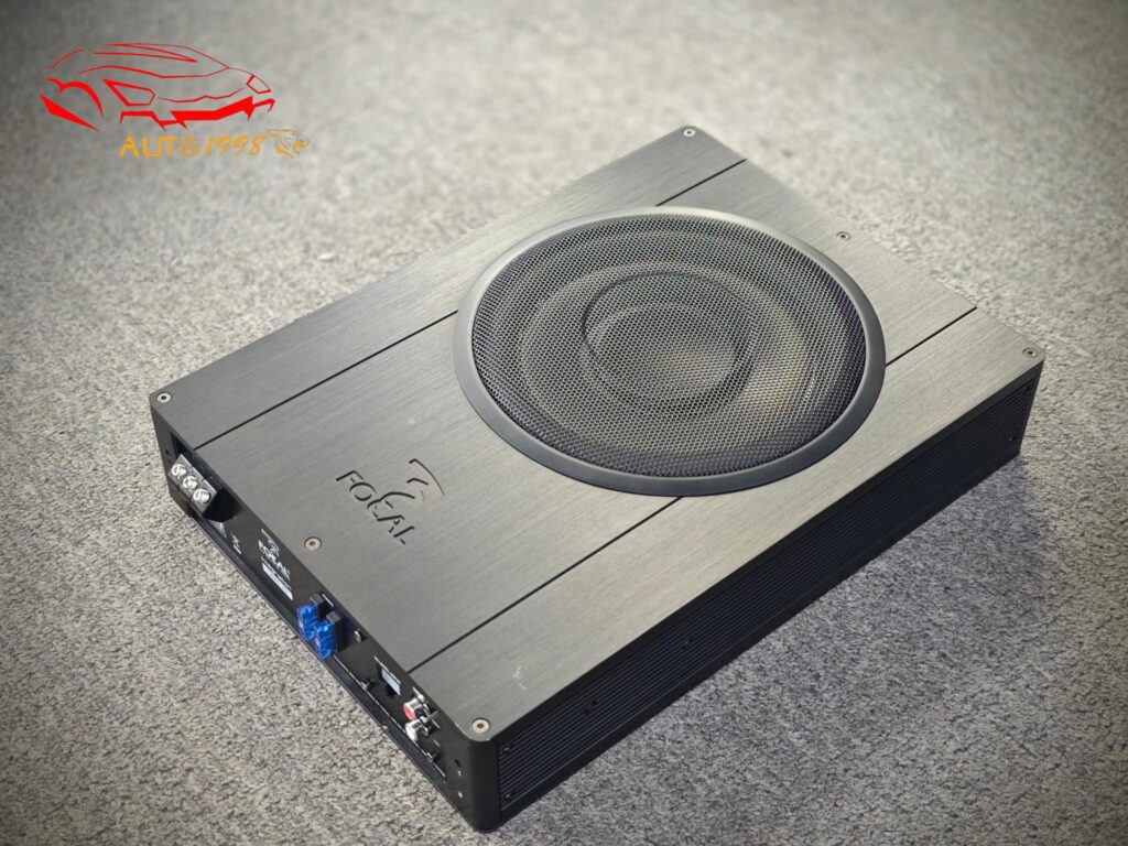 Loa sub gầm ghế, loa sub gầm ghế focal ibus 20, loa sub gầm ghế focal, Loa sub gầm ghế ô tô, loa sub ô tô, độ loa sub cho ô tô, loa sub pass gầm ghế, sub focal, giá loa sub ô tô