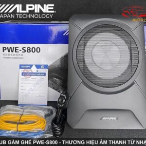 Loa sub gầm ghế, loa sub gầm ghế alpine s800, loa sub gầm ghế alpine pwe - s800, Loa sub gầm ghế giá rẻ, Loa sub gầm ghế ô tô, loa sub ô tô, độ loa sub cho ô tô, loa sub pass gầm ghế, loa sub gầm ghế alpine