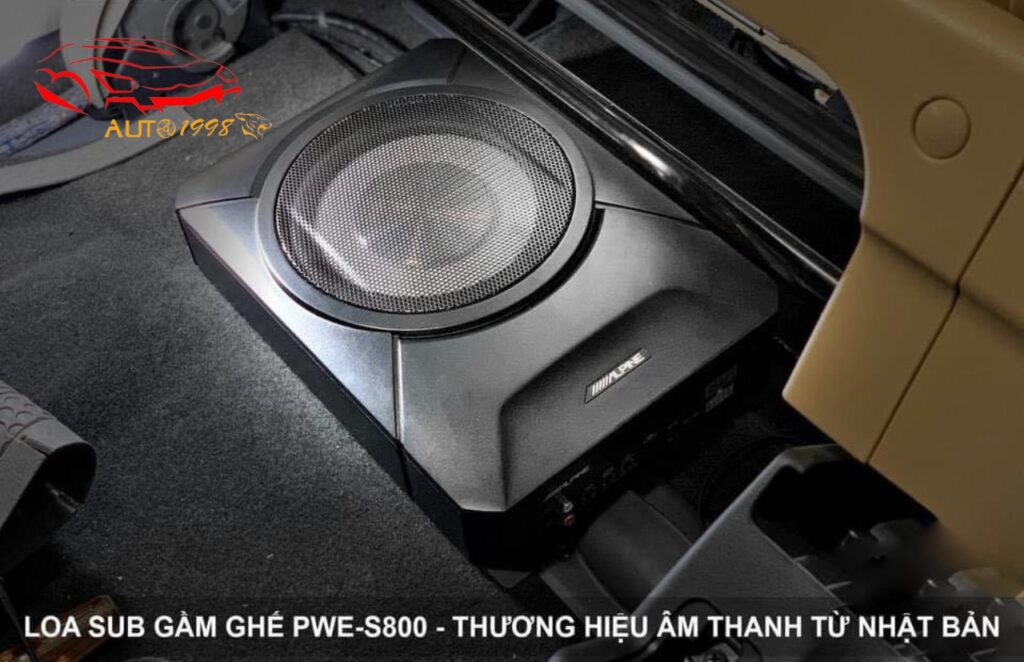 Loa sub gầm ghế, loa sub gầm ghế alpine s800, loa sub gầm ghế alpine pwe - s800, Loa sub gầm ghế giá rẻ, Loa sub gầm ghế ô tô, loa sub ô tô, độ loa sub cho ô tô, loa sub pass gầm ghế, loa sub gầm ghế alpine
