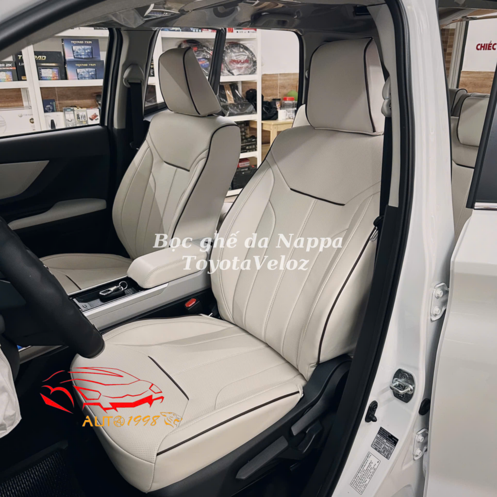 bọc ghế da ô tô, bọc ghế da nappa toyota Veloz, bọc ghế da nappa ô tô, bọc ghế da nappa ô tô toyota veloz, bọc ghế da nappa ô tô hồ chí minh, nội thất đồ chơi xe hơi, bọc ghế da nappa hcm