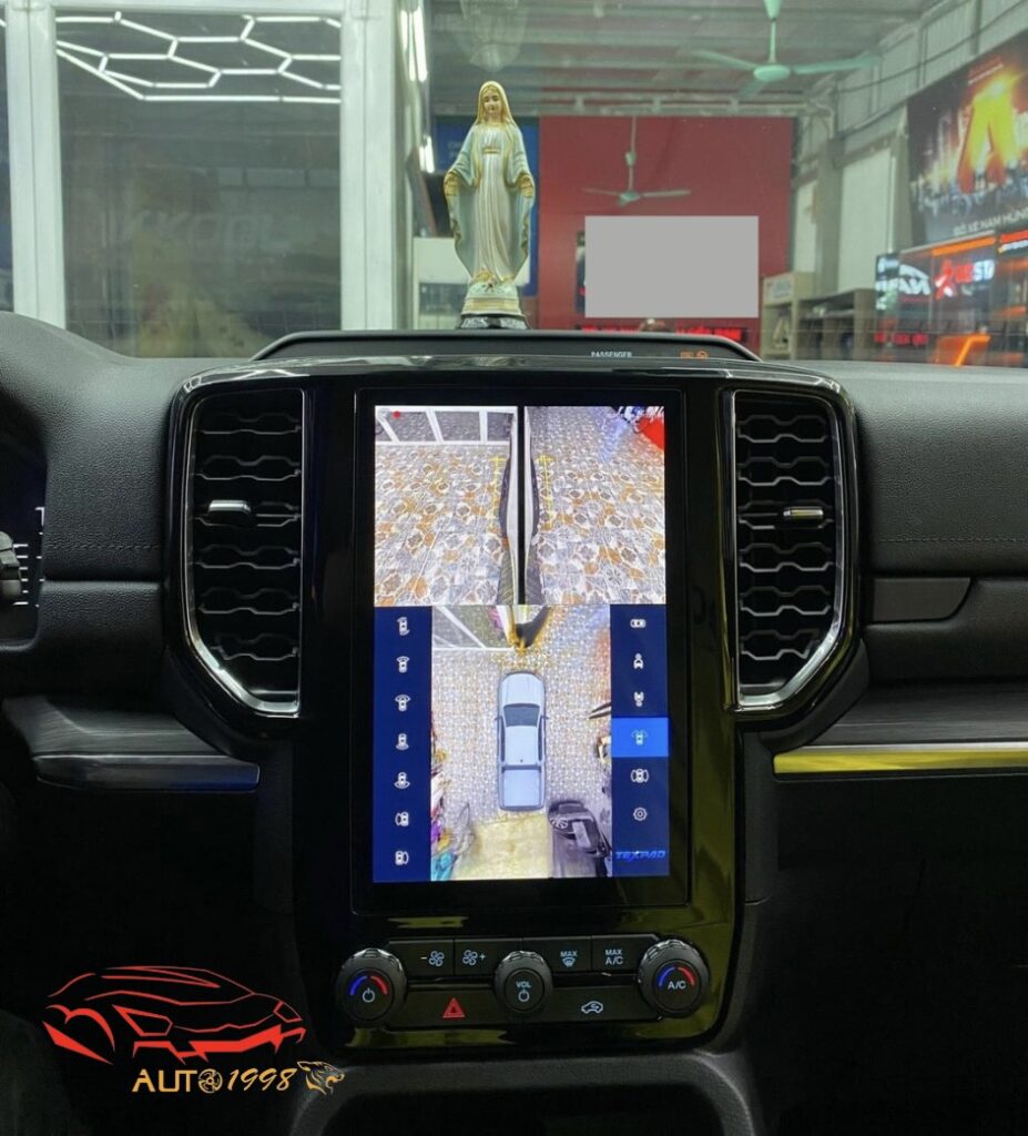 Camera 360 texpad zone 4 Ford Ranger, camera 360 texpad zone 4 plus Plus Ford Ranger, camera texpad zone 4, giá camera texpad zone 4, lắp camera 360 ô tô, camera 360 texpad, texpad, ford ranger