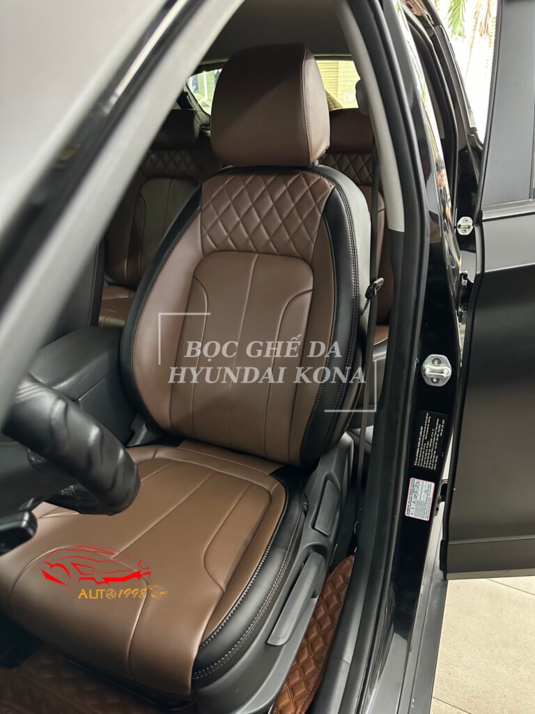 bọc ghế da ô tô, bọc ghế da nappa Hyundai Kona, bọc ghế da nappa ô tô, bọc ghế da nappa ô tô hyunda Kona, bọc ghế da nappa ô tô hồ chí minh, nội thất đồ chơi xe hơi, bọc ghế da nappa hcm