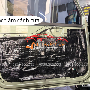 cách âm chống ồn alpine cánh cửa