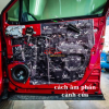 Cách âm chống ồn ô tô Vibrofiltr
