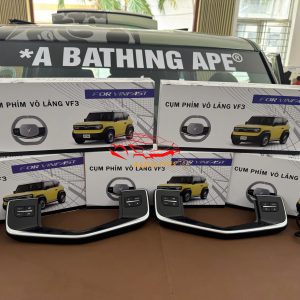 Cụm phím vô lăng vf3, phím vô lăng vf3, độ phím vô lăng vf3, cụm phím vô lăng vinfast vf3, phím vô lăng vinfast vf3, phụ kiện vf3, độ vf3