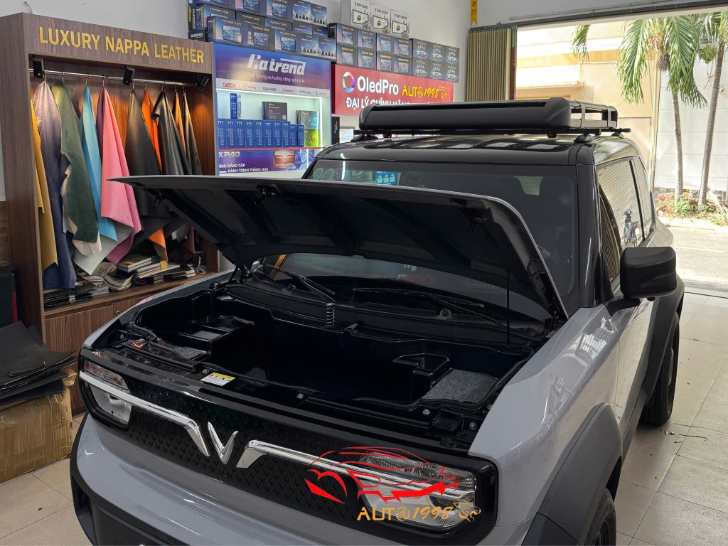 cốp trước vf3 mở cơ, độ cốp trước vf3 mở cơ, cốp trước vf3, độ cốp trước vf3, giá cốp trước vf3, phụ kiện vf3