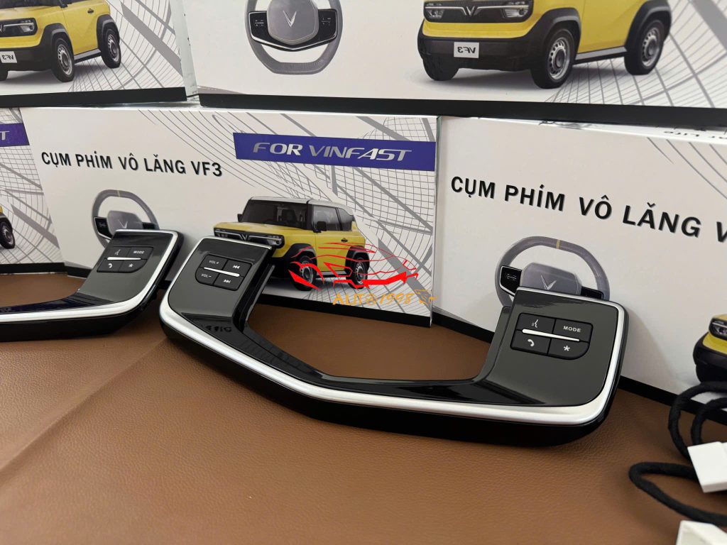 Cụm phím vô lăng vf3, phím vô lăng vf3, độ phím vô lăng vf3, cụm phím vô lăng vinfast vf3, phím vô lăng vinfast vf3, phụ kiện vf3, độ vf3