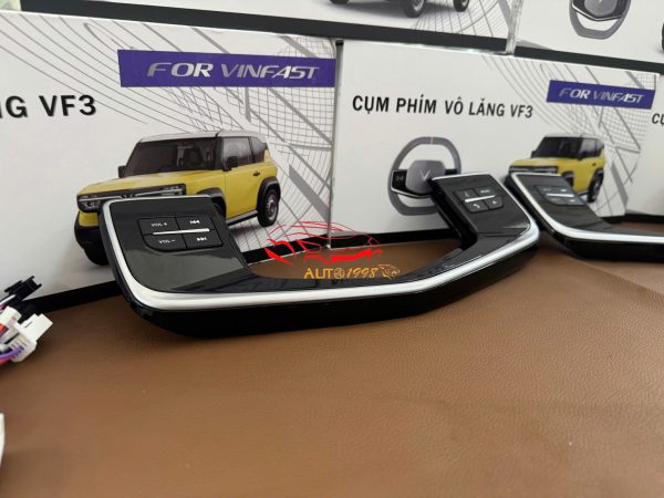 Cụm phím vô lăng vf3, phím vô lăng vf3, độ phím vô lăng vf3, cụm phím vô lăng vinfast vf3, phím vô lăng vinfast vf3, phụ kiện vf3, độ vf3