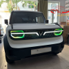 Mặt Galang Sao Rơi VF3 LED đổi màu – Nâng cấp ngoại thất VinFast VF3.