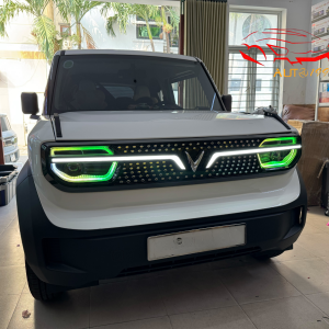Mặt Galang Sao Rơi VF3 LED đổi màu – Nâng cấp ngoại thất VinFast VF3.