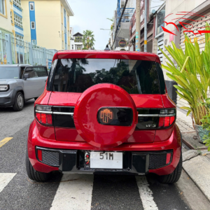 Cốp bánh sơ cua VF3 sau khi hoàn thiện