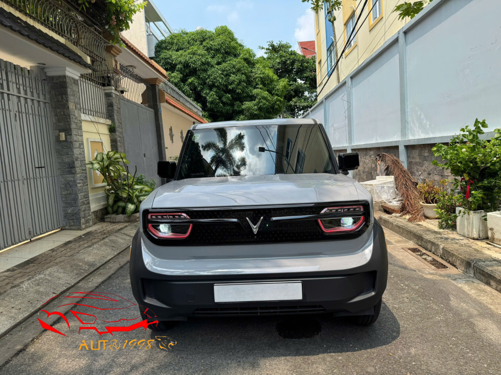 đèn led mí VF3 giúp đầu xe nổi bật hơn