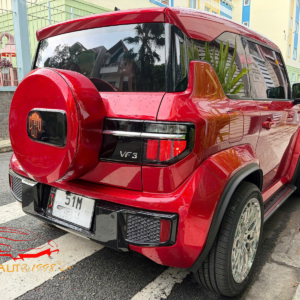 Thiết kế cốp bánh sơ cua VF3 chắc chắn