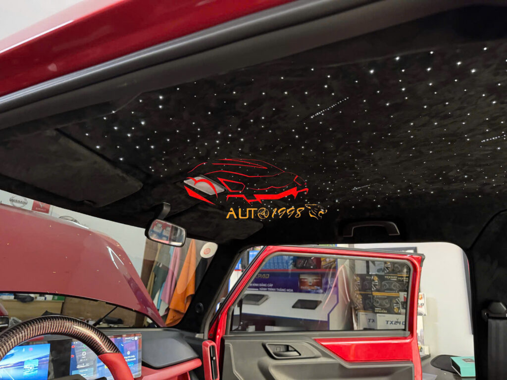 bọc trần alcantara vf3