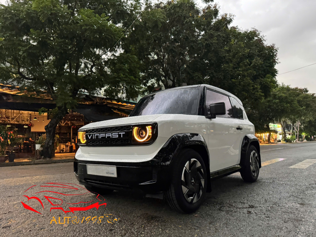 Nâng cấp đầu xe VF3 với Mặt Galang Defender