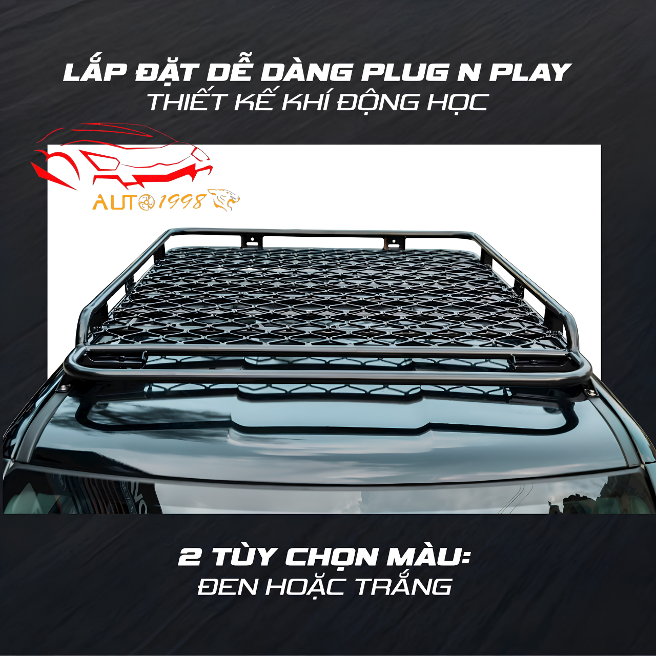 Lắp baga nóc VF3 tại Auto1998 Lắp baga nóc VF3 tại Auto1998