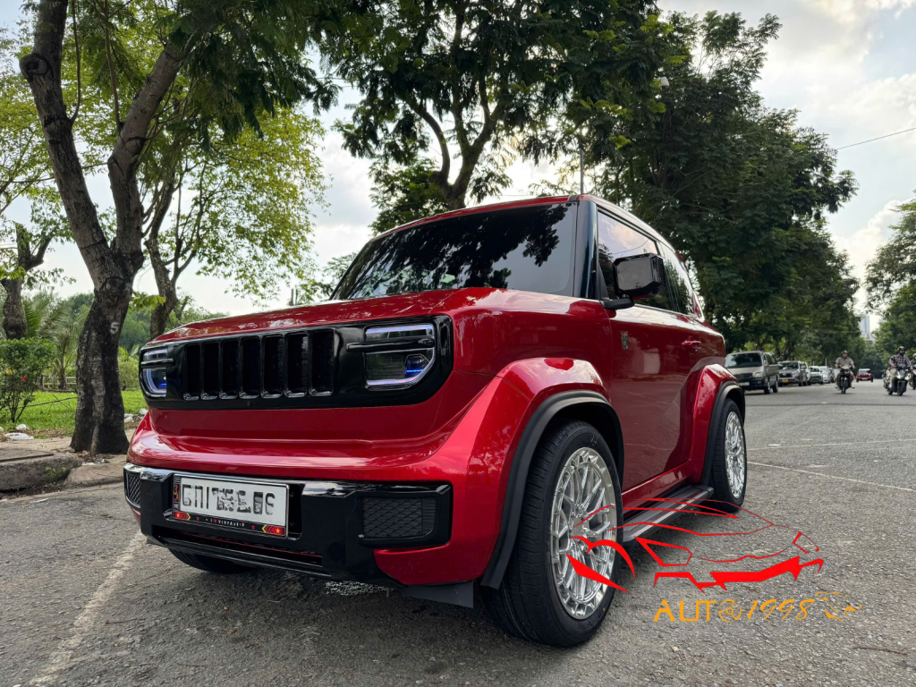 VF3 đỏ phong cách hiện đại