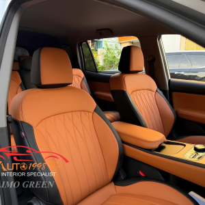 Đường may ghế da Limo Green