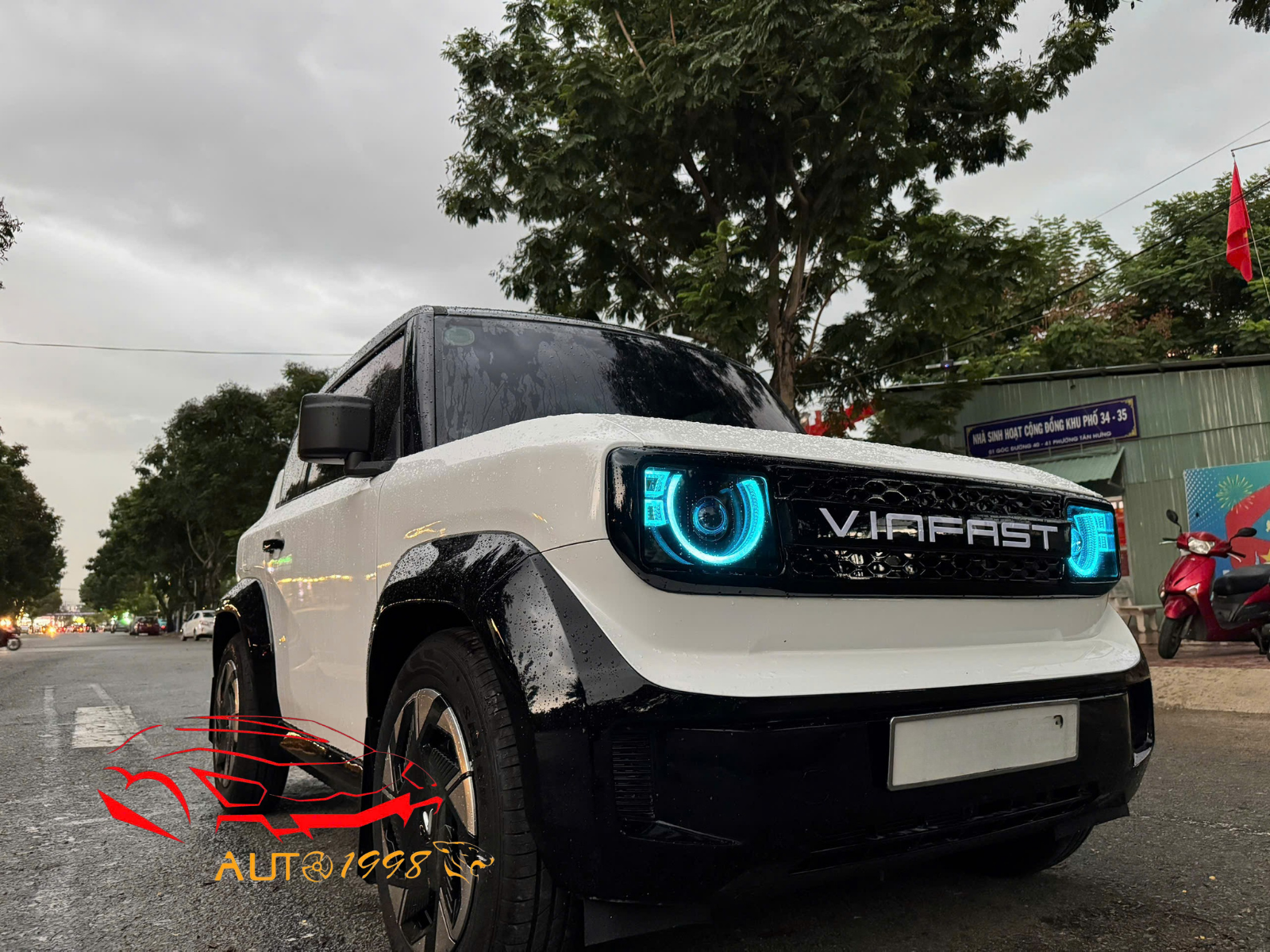 Mặt Galang Defender VF3 và Cụm Đèn Defender VF3 Mặt Galang Defender VF3 và Cụm Đèn Defender VF3
