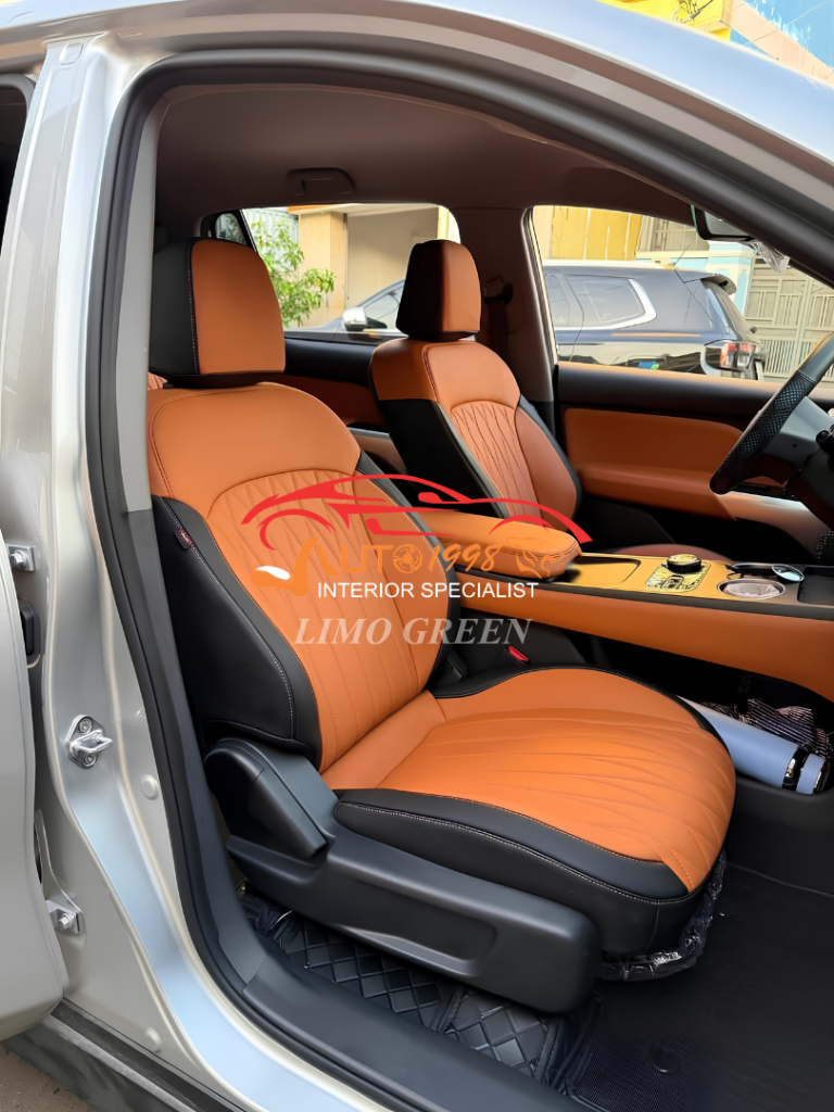 Ghế da Nappa Lux Limo Green