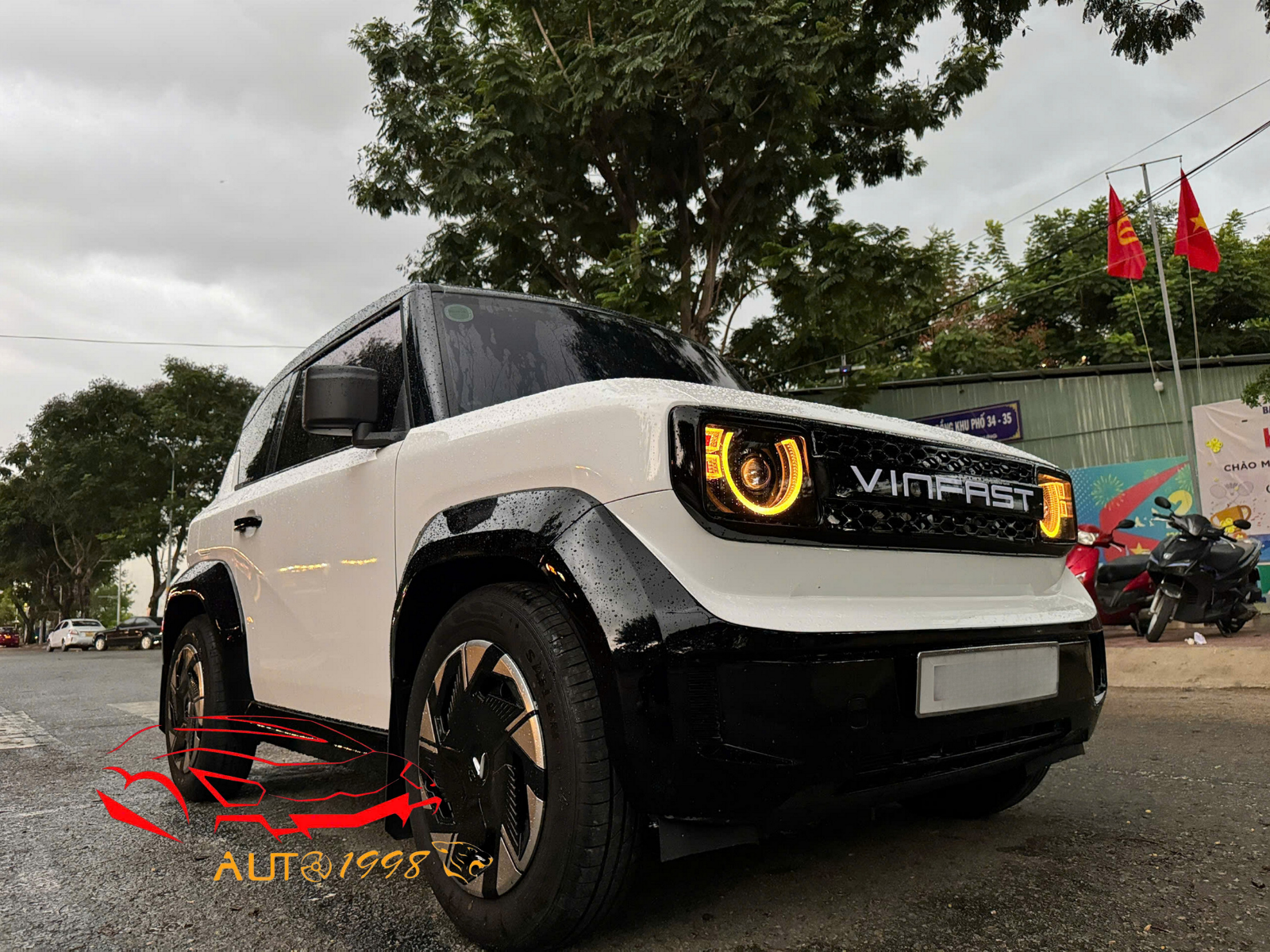 Thi công Mặt Galang Defender VF3 tại TP.HCM Thi công Mặt Galang Defender VF3 tại TP.HCM