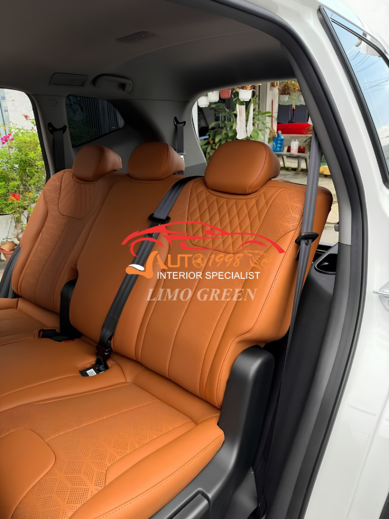Ghế da VinFast Limo Green