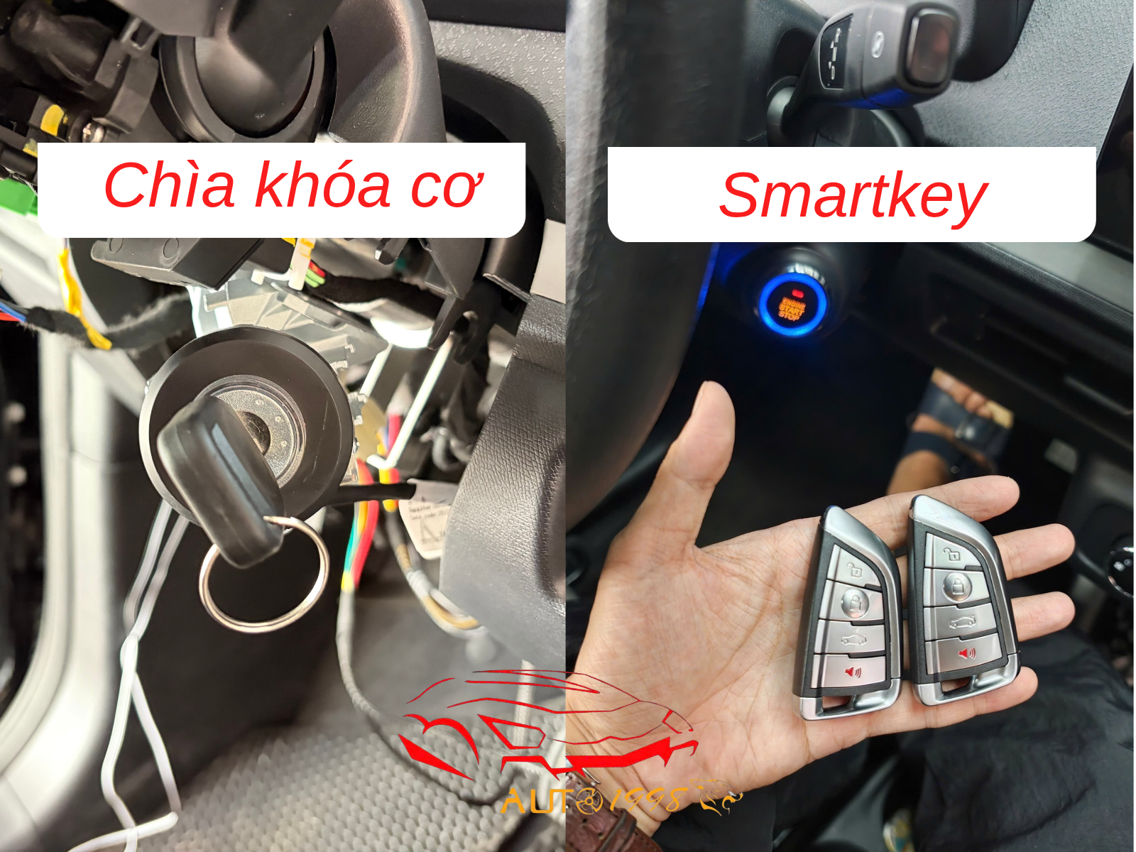 Bộ Smartkey dành cho VinFast Minio Green và VF2
