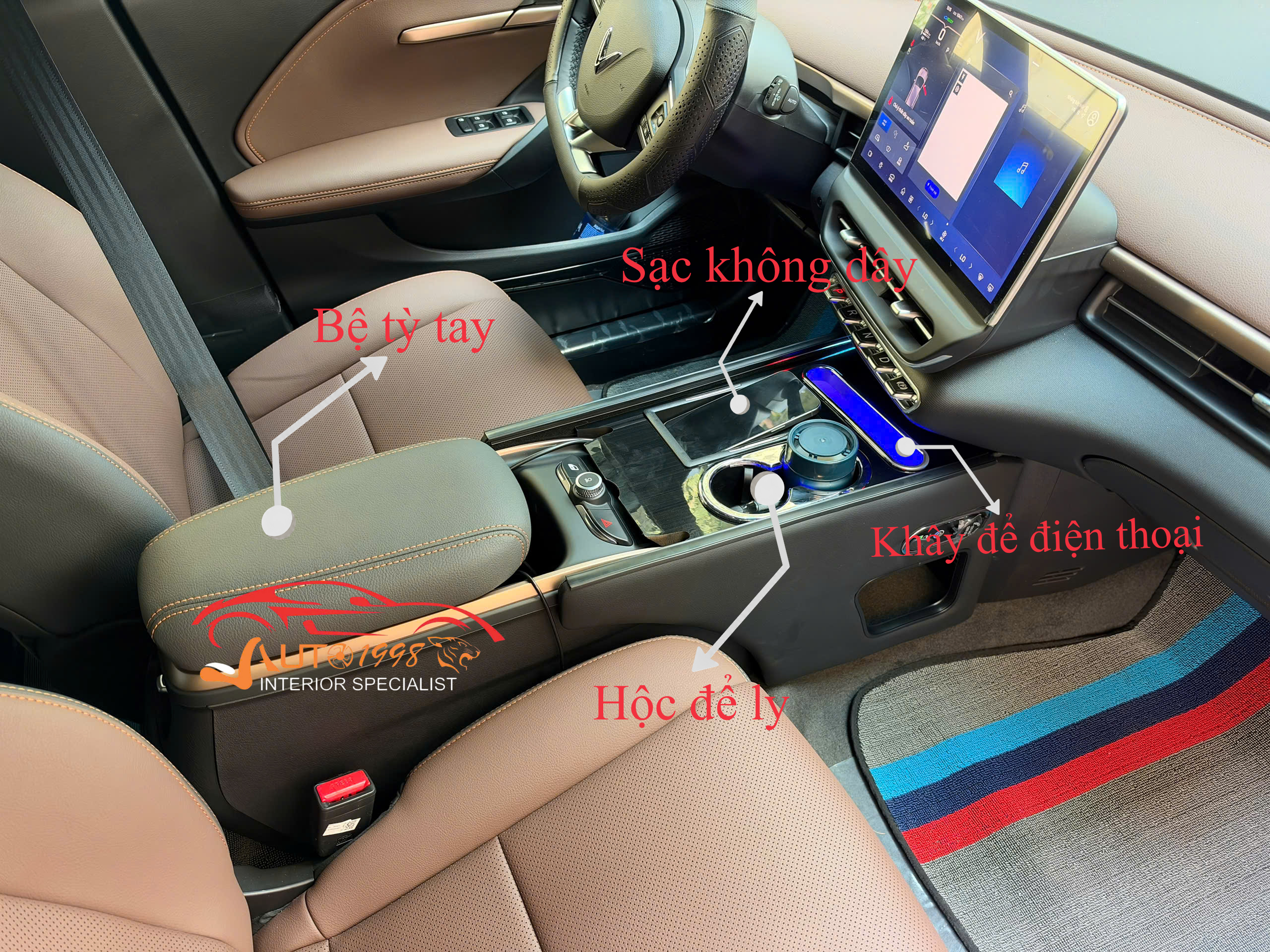 Bệ tỳ tay VinFast VF6