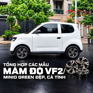 tổng hợp các mẫu mâm độ VF2/ Minio Green tại Auto1998