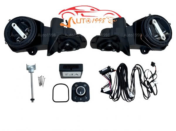 Chi tiết xương gương gập điện VF2 Minio Green bằng nhựa ABS